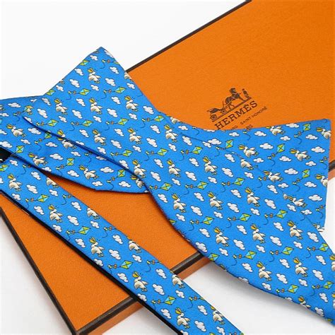 Hermes bow ties for men